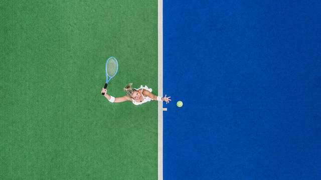 Can tennis be a metaphor for life?
