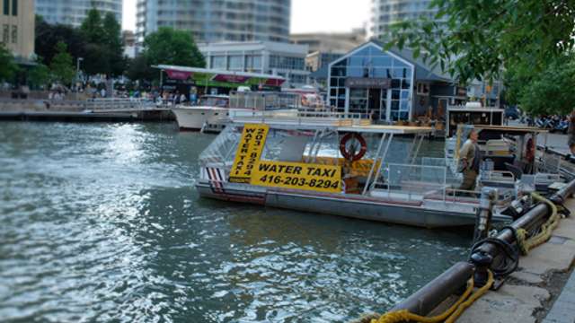 Toronto: water taxis
