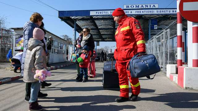 Reporting from the Romania-Ukraine border