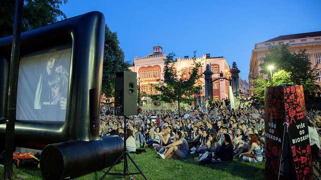 Outdoor movies in Serbia