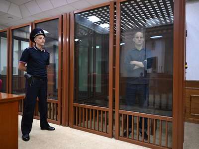 Journalist Evan Gershkovich’s closed trial begins in Russia