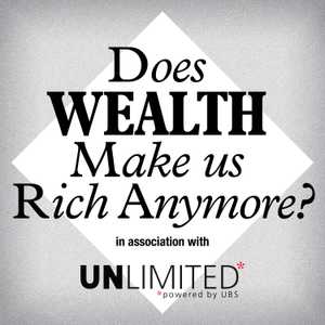 Cover art for Does wealth make us rich anymore?
